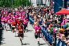 Läufer und Läuferinnen am Auffahrtslauf in St. Gallen