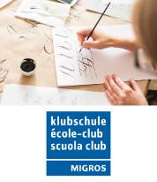 Kalligrapehie Kurs Klubschule (mit Logo)