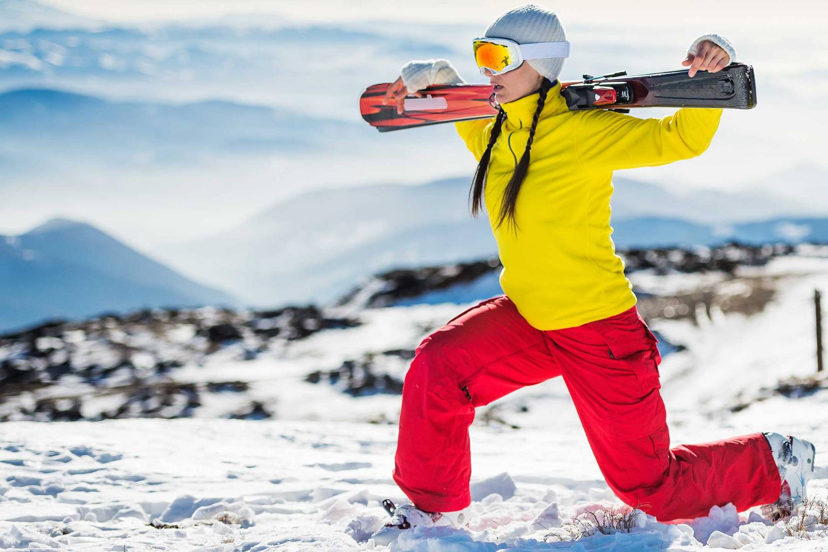 Ski de fond, ski ou luge: éviter les accidents