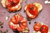 Pomodori cuore di bue ripieni di fondue