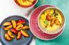 Kichererbsen-Curry mit Pfirsich
