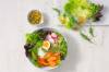 Ebly-Salat mit gehobeltem Gemüse