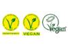 vegane und vegetarische Labels