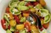 Tomatensalat mit Frischkäse