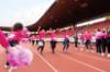 Zieleinlauf Pink Ribbon Charity Walk