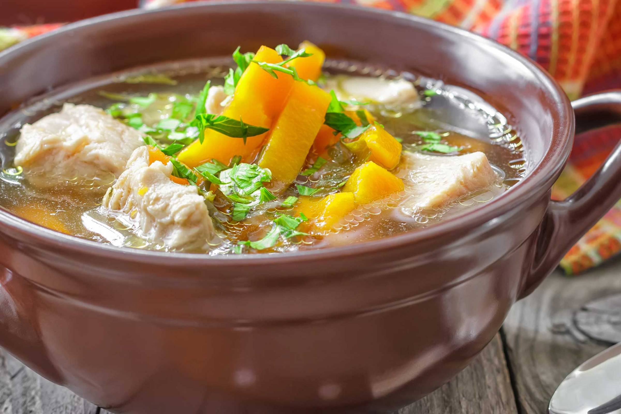 Recettes antirefroidissement bouillons de poule Migros iMpuls